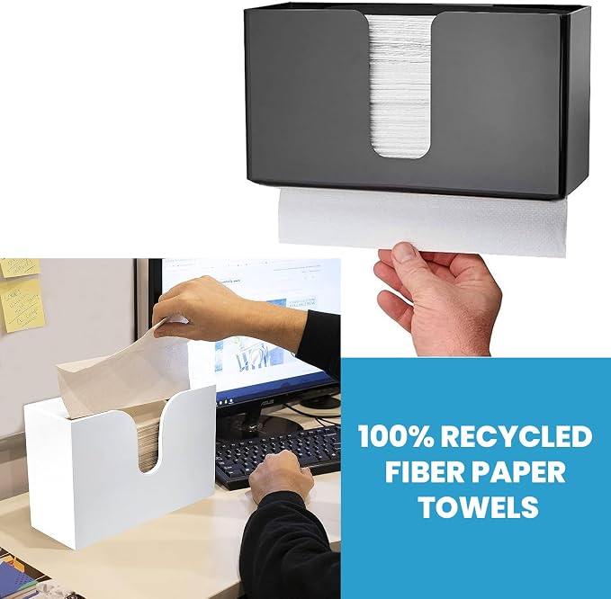 Perfect Stix - White MultiFold Paper Towels- Pack of 2-250ct. Total 500 Towels - Image 4