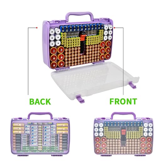 Battery Organizer Storage Case - Image 2