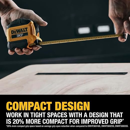 DEWALT Atomic Compact Series 30 ft. Tape Measure - Image 7