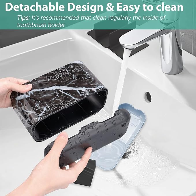 Boperzi Black Toothbrush Holder - Image 4