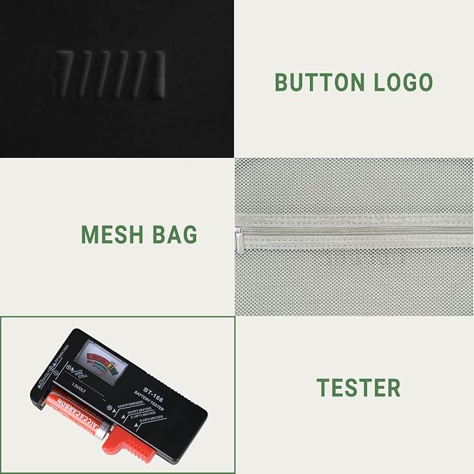 Battery Organizer Storage Case - Image 4