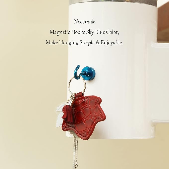 Neosmuk Magnetic Hooks, 30lb Heavy Duty, 12 Pack - Image 3