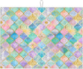 Rainbow Morocco Dish Drying Mat by indokyeyqaz
