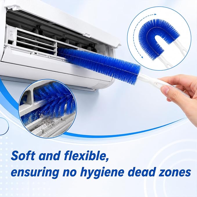 2Pcs Fan Cleaning Brush, Bendable Dust Collector, Car Dust Collectors, - Image 3