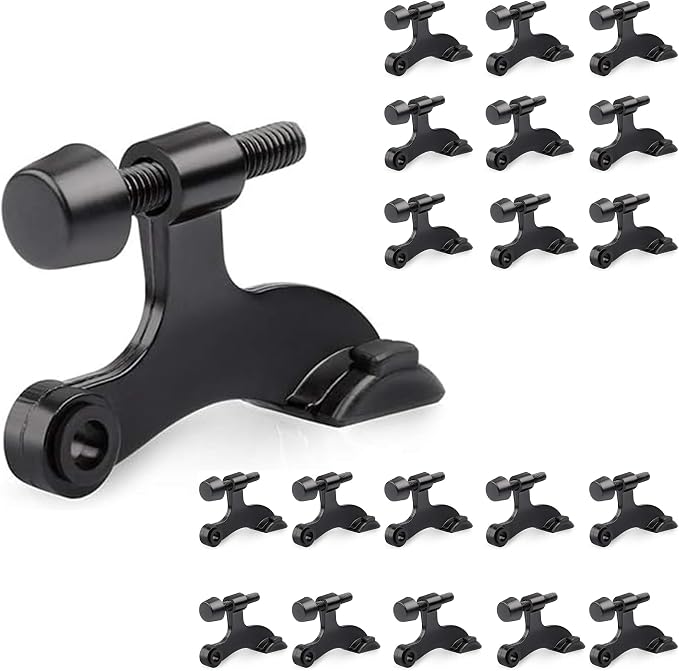HOMOTEK 20 Pack Hinge Pin Door Stopper, Hinge Stops by HOMOTEK
