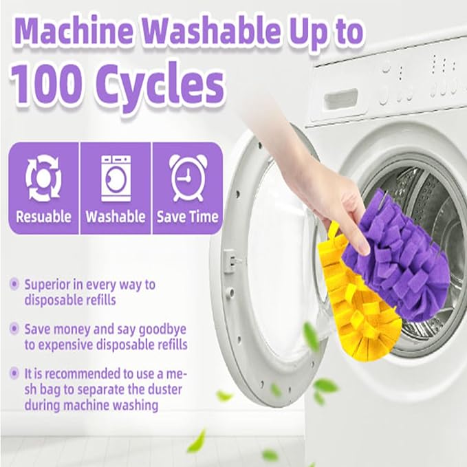 12 PCS Microfiber Reusable Duster Refills - Image 8