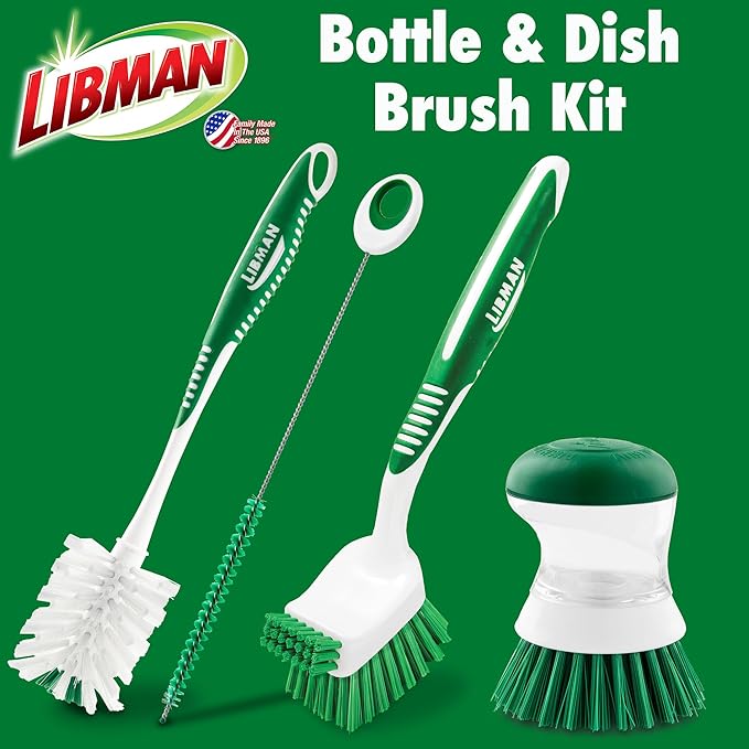 Libman Bottle & Dish Kitchen Brush Kit - Image 2