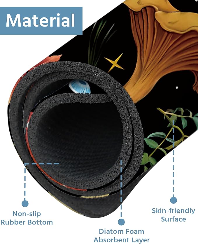 Patterned Sink Faucet Mat Kitchen Splash Guard Super Absorbent Drying Mat - Image 4