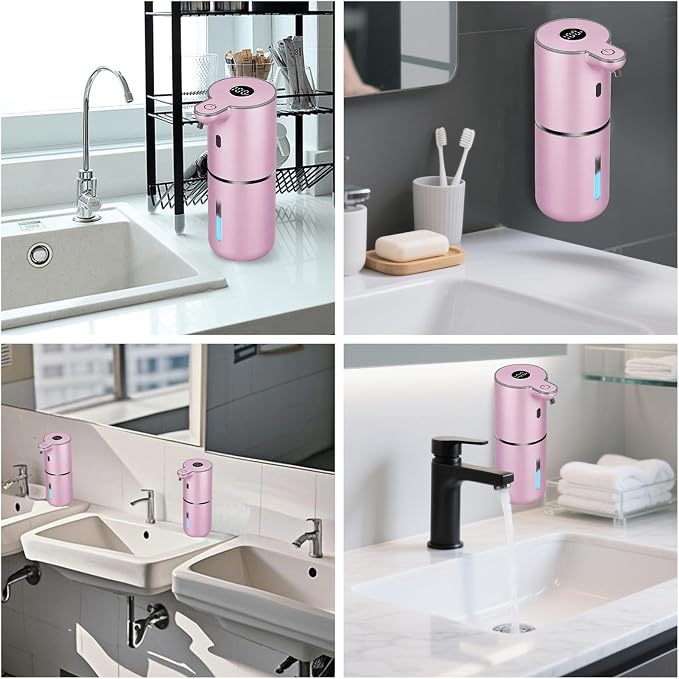 OHIFAST Automatic Liquid Soap Dispenser Touchless, USB Rechargeable Smart Hand - Image 7