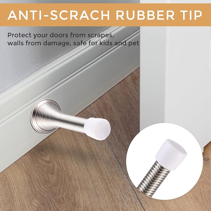 Sadnyy 100 Pcs Spring Door Stopper - Image 5