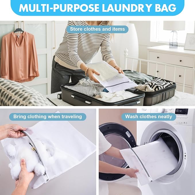 Mesh Laundry Bags for Delicates, Lingerie Bags for Washing Delicates, Garment - Image 5