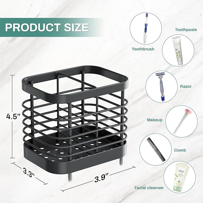 Stainless Steel Electric Toothbrush Holder - Image 6