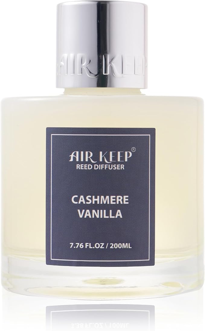 Reed Diffuser Set/Cashmere Vanilla/6.76 fl oz/1 Pack/Home & Office Decor - Image 6