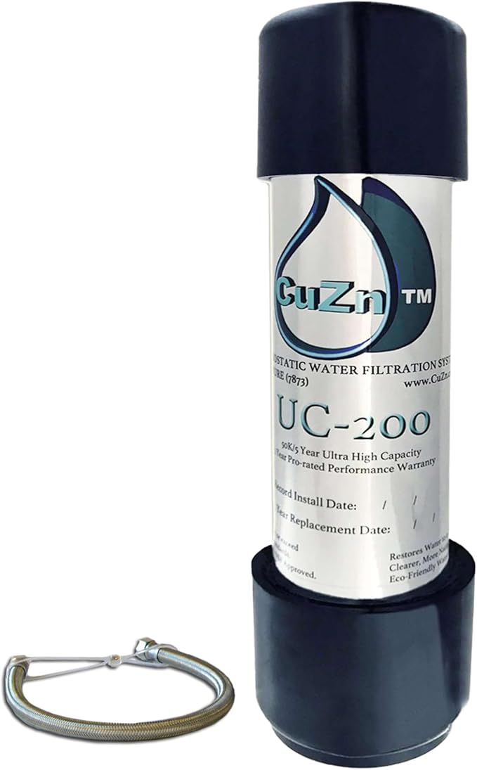 CuZn UC-200 Under Sink Water Filter, NSF/ANSI 42 & 372, 5-Year Filter Life | - Image 4