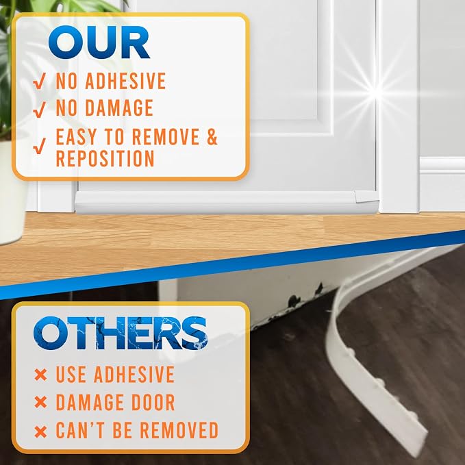 2 Pack Under Door Draft Stopper - Image 7