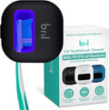 UV-C Toothbrush Sanitizer and Holder, Wall Mounted, Rechargeable | 30-Day by Bril