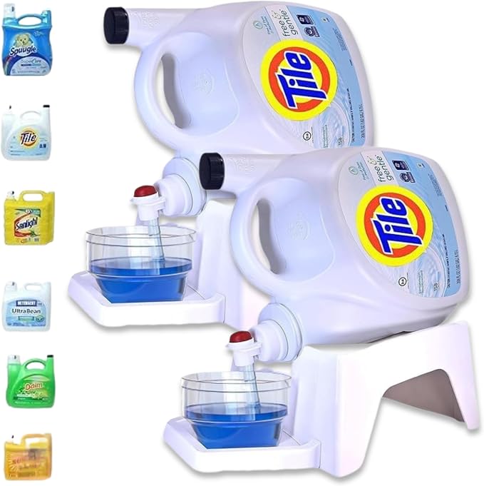 Liquid Laundry Detergent Holder Stand by Skywin