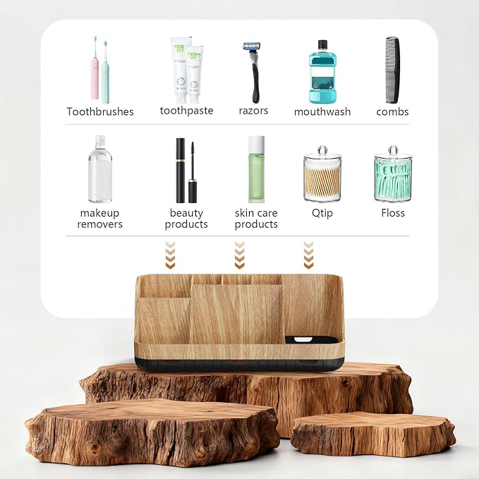 GFWARE Bathroom Toothbrush Holder Set - Image 5