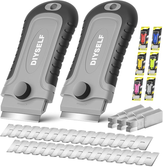 DIYSELF 2 Pack Paint Scraper Tool by DIYSELF