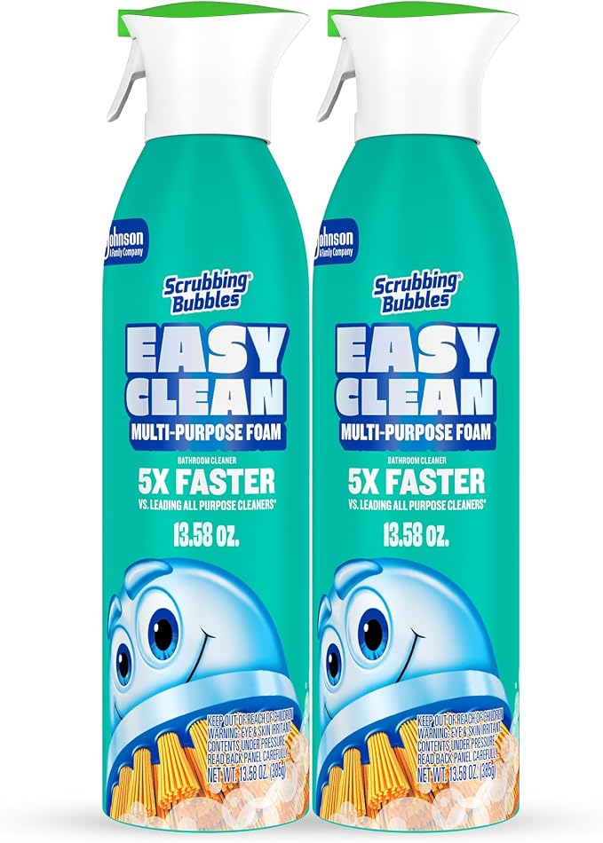 Scrubbing Bubbles Easy Clean Foam Bathroom Cleaner by Unknown