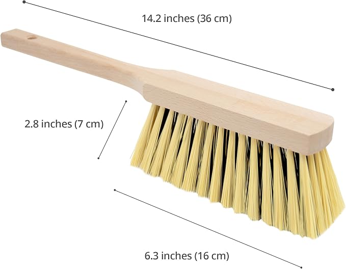 Cleaning Brush, 14.2'' Hand Broom - Image 2
