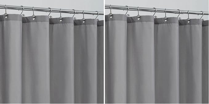 ALYVIA SPRING Waterproof Fabric Shower Curtain Liner by ALYVIASPRING