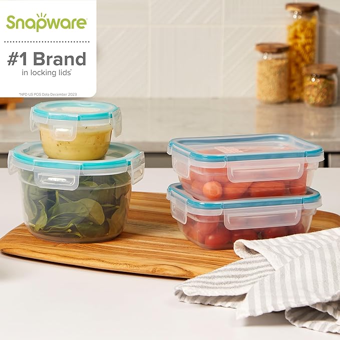 Snapware Plastic Total Solutions Food Storage Set - Image 7