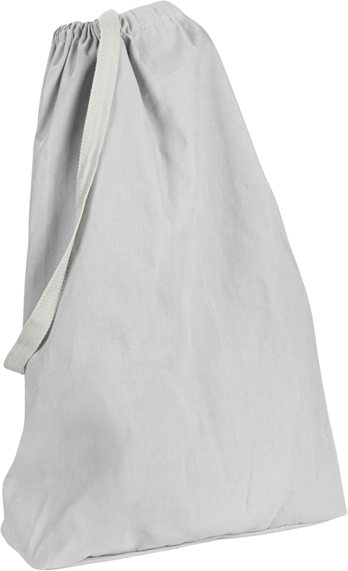 Household Essentials Door Hanging Laundry Bag, Washable Canvas Bag - Image 9