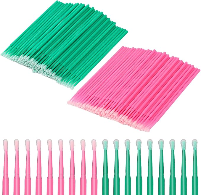 200 Pcs Sewing Machine Cleaning Brushes Tool Kit, Disposable Bendable Pointed by Vin+Beauty