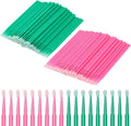 200 Pcs Sewing Machine Cleaning Brushes Tool Kit, Disposable Bendable Pointed by Vin+Beauty