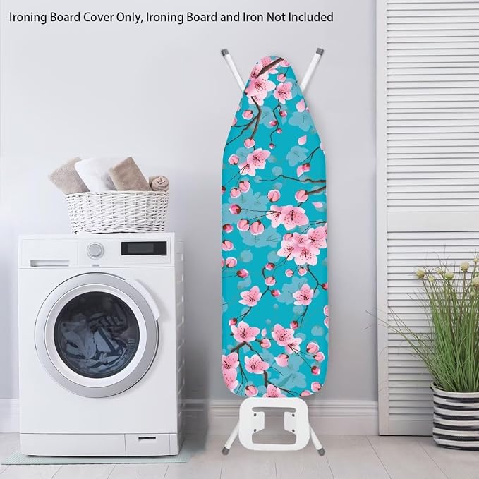 Cherry Blossom Pattern Ironing Board Cover - Image 4