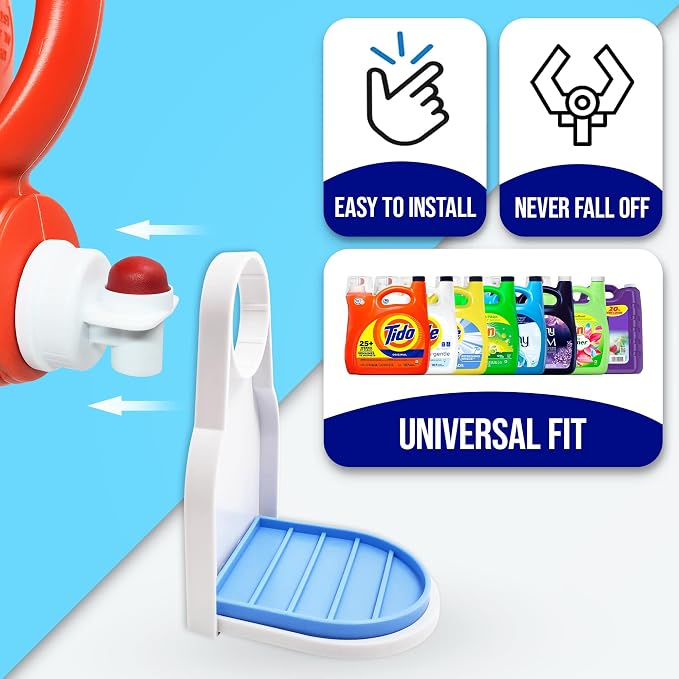 Simplation Laundry Detergent Cup Holder, Detergent Drip Catcher - Image 4