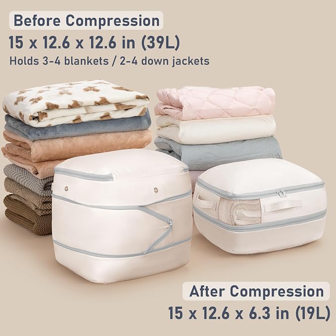 DIMJ Compression Storage Bags 6 Pack - Image 2