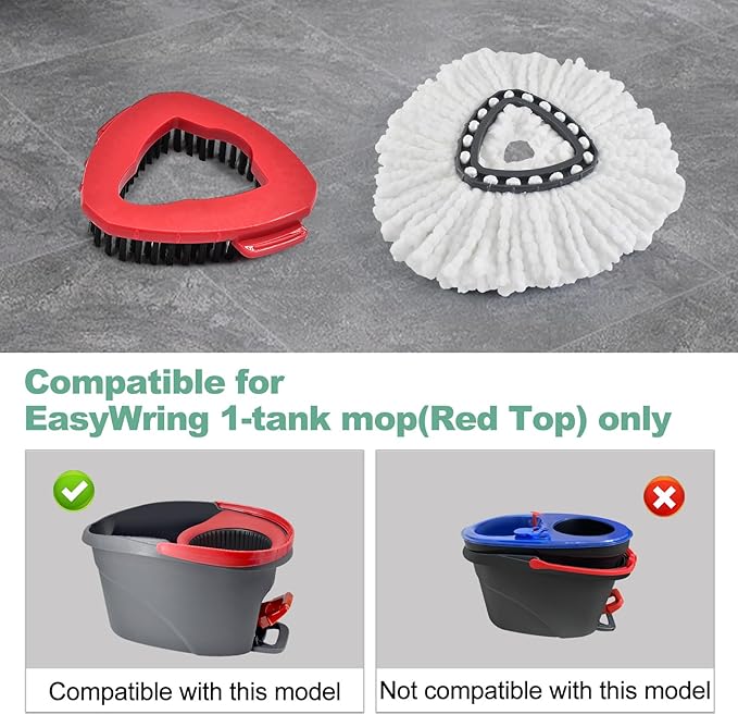 Mop Heads Replacements for Ocedar, Spin Mop Replacement for O-Cedar EasyWring 1 - Image 4