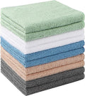 Washcloths 10 Pack Face Towels, Highly Soft Wash Cloths | Hand Towels, Fast by Unimade