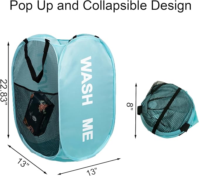 Mesh Pop Up Laundry Hamper - Image 2