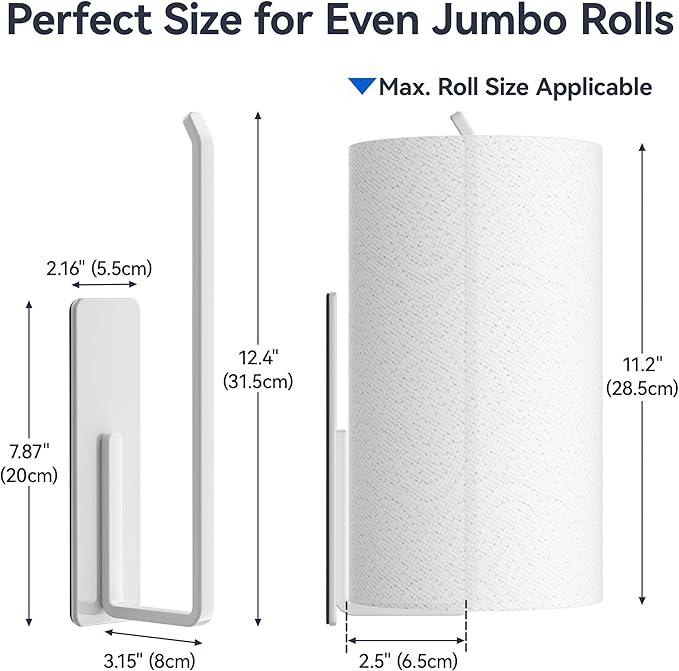 Heavy-Duty Magnetic Paper Towel Holder - Image 3