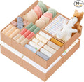 Drawer Organizer Clothes, 10 Pack Dresser Organizer by Criusia