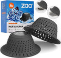 Bathtub Drain Strainer Silicone Bathroom Stopper Fixture Accessories | 2-Pack by zaa