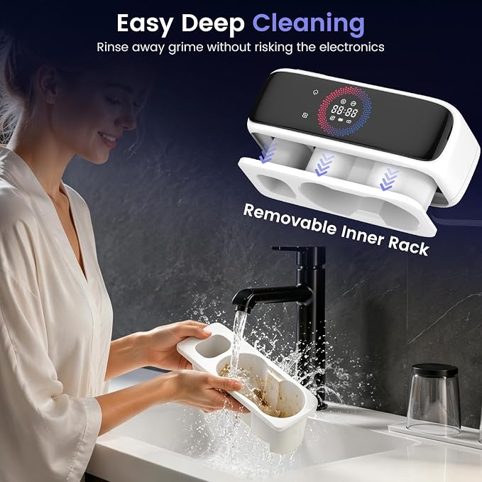 Toothbrush Holders for Bathrooms, UV Tooth Brush Holder Sanitizer & Drying | - Image 6