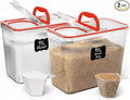 Shazo 2 PC Flour Sugar Storage Containers by Shazo