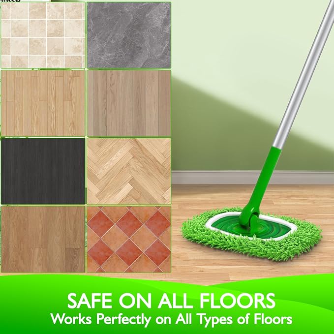Reusable Microfiber Chenille Mop Pads - Image 5