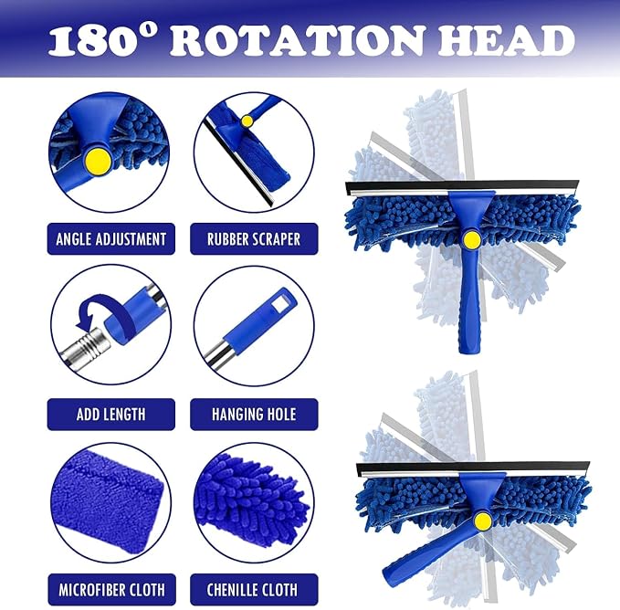 Window Cleaner Squeegee Kit - Image 4