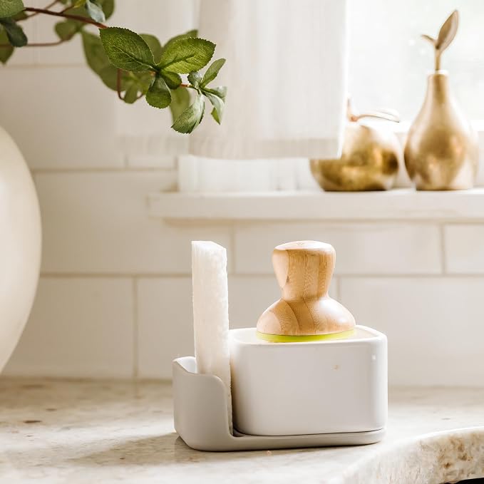 Full Circle 100% Plant-Based Cellulose Sponges, Natural Sponge - Image 6