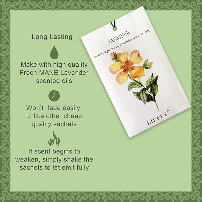 14 Packs Scented Sachets Bags for Drawers and Closets Home Fragrance Gift - Image 2