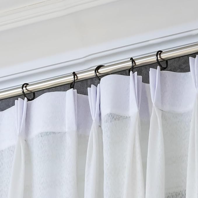 Hotop 30 Pcs Metal Curtain Rings - Image 6
