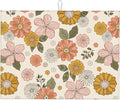 Pink Flowers Dish Drying Mat For Kitchen Counter, Super Absorbent Microfiber by indokyeyqaz