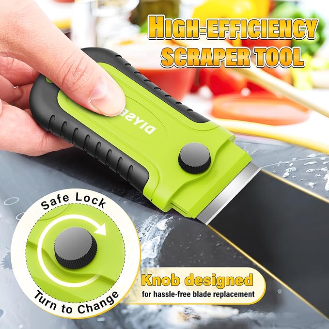 DIYSELF 2 Pack Razor Blade Scraper Tool - Image 4