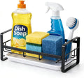 HULISEN Large Kitchen Sponge Holder, 304 Stainless Steel Sink Caddy by HULISEN