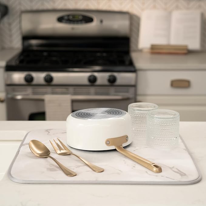 S&T INC. Dish Drying Mat, Kitchen Counter Mat - Image 4